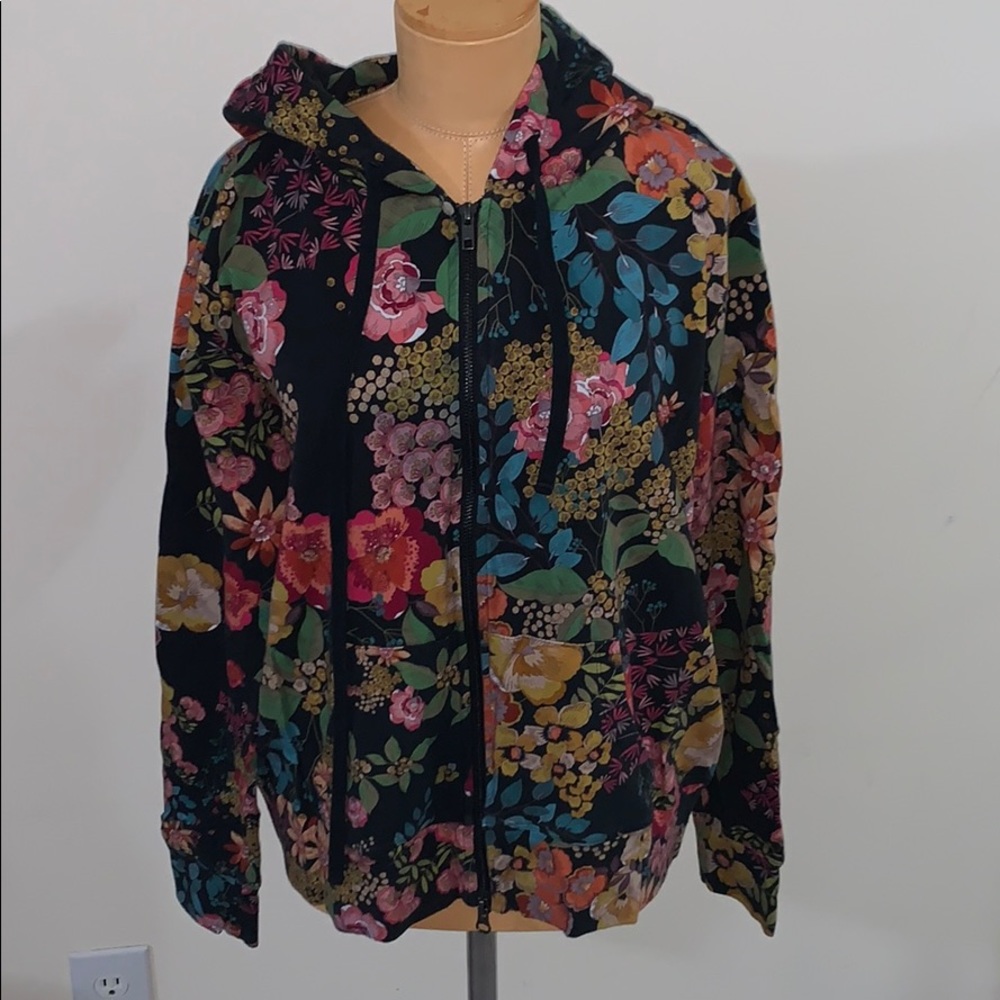 Floral Hoodie